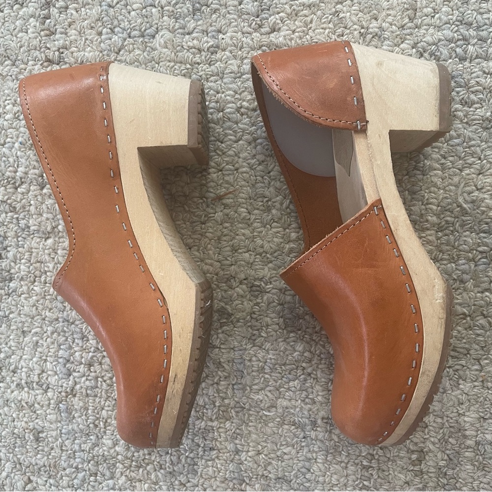 Sandgrens Brett Nude Veg Clog